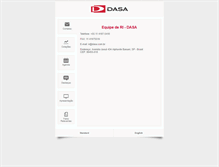 Tablet Screenshot of dasa3.com.br